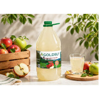 Goldsu Doğal Fermente Elma İçeceği 5 Lt